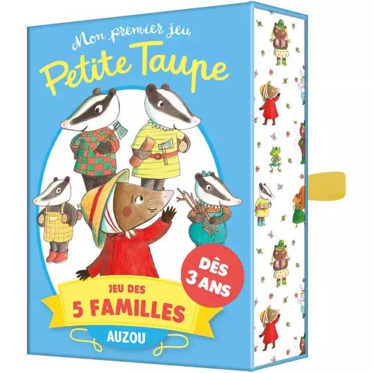Petite Taupe Jeu des 5 Familles • Auzou – Elya & Gaspard